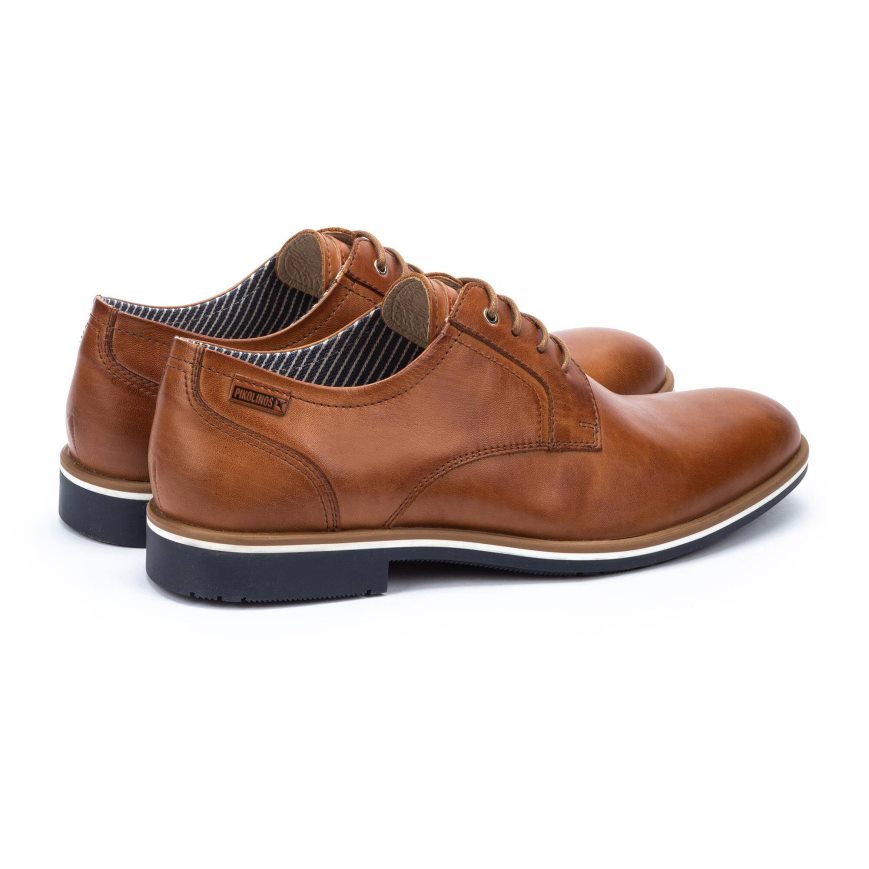 Men's Pikolinos LEON Casual Shoes Brown | NZ O289301